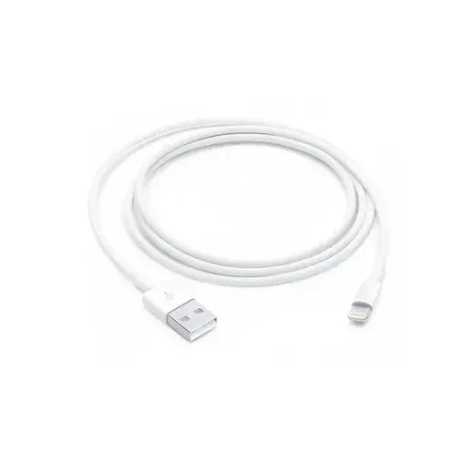 Apple Usb To Lightning Data Cable 1M - White - Tashqila Apple Usb To Lightning Data Cable 1M - White - Tashqila